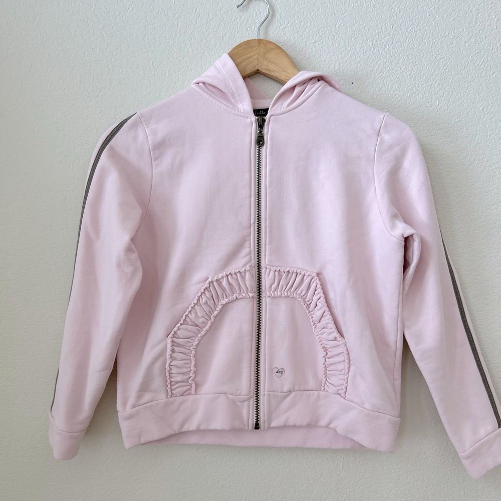 Lili Gaufrette girls hooded jacket